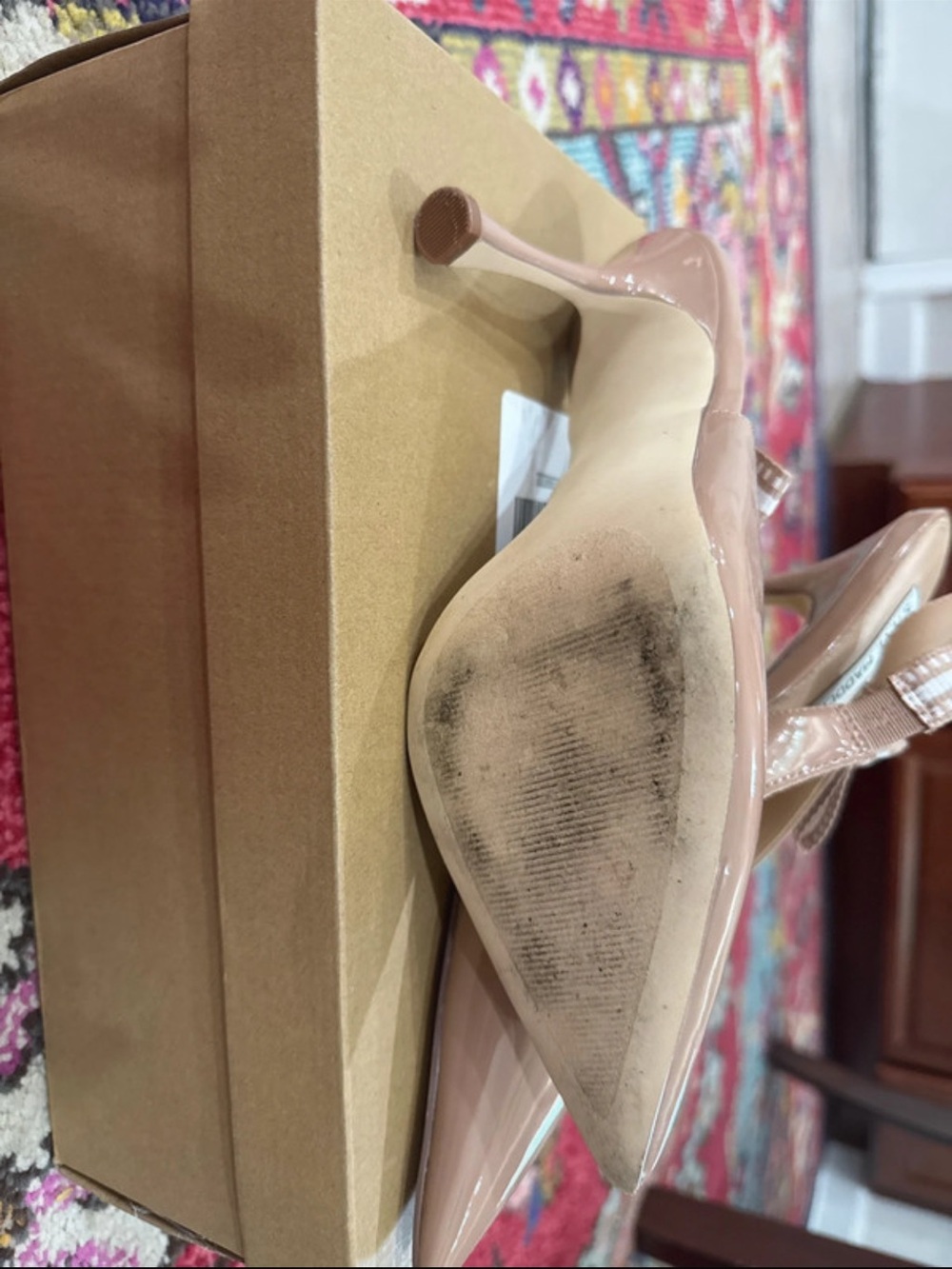Steve Madden Blush Patent Pointed-Toe Stiletto Pumps